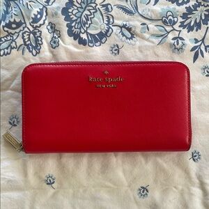 Kate Spade Red Wallet
